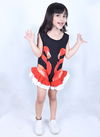 Red Colour BABY 8 KIDS Designer Pari look Piece Western Party Wear Type Imported Lycra Digital Print Children Collection BABY 04